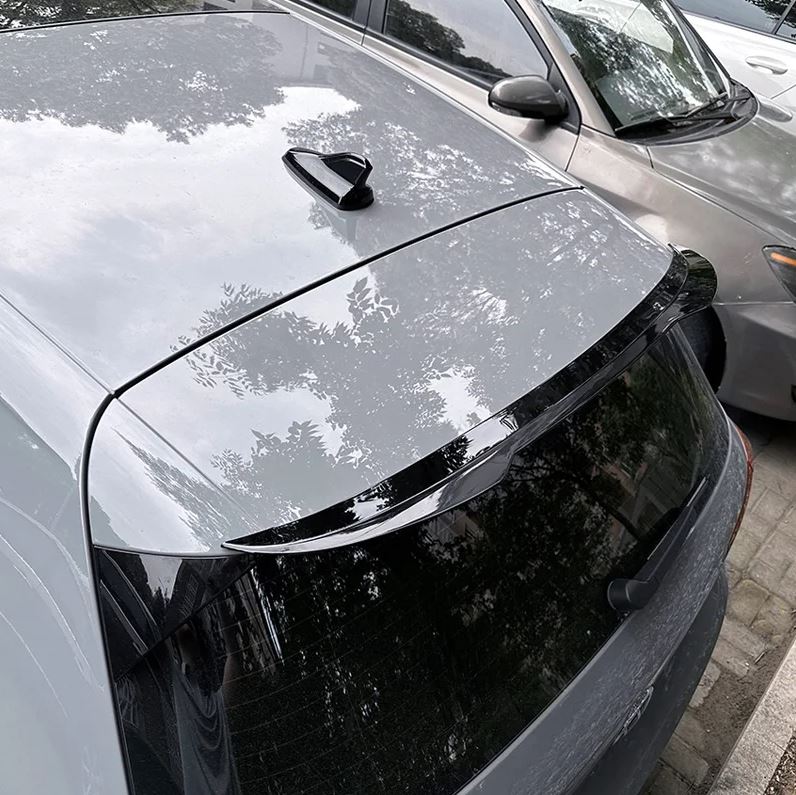 AutoStyle Dakspoiler (Spoiler Cap) passend voor Volkswagen Golf VIII HB 3/5-deurs GTi/GTD/GTE/R/R-Line 2020- (ABS Glanzend zwart)