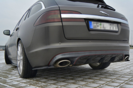 Maxton Design ACHTERZIJDE SPLITTERS JAGUAR XF (X250) MK1 SPORTBRAKE S-PACK