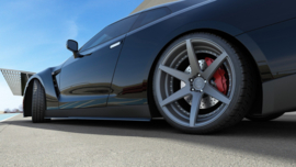 Maxton Design ZIJ-ROKKEN DIFFUSERS NISSAN GT-R PREFACE COUPÉ (R35-SERIE)