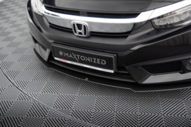 Maxton Design Street Pro Frontsplitter Honda Civic Mk10