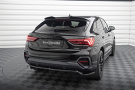 Maxton Design Achtersplitter (met verticale spijlen) Audi Q3 Sportback F3