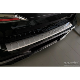 RVS Achterbumperprotector passend voor BMW 7-Serie (G70) 2023- met M-Pakket 'Ribs'