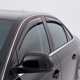 Zijwindschermen Dark passend voor Audi Q3 (F3N) Sportback 2020- Voorportieren