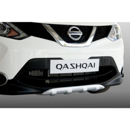 Voor- & Achterbumper Skid Plate passend voor Nissan Qashqai 2014- (ABS Zilver)