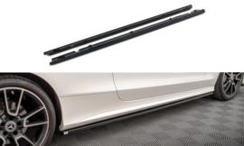 Maxton Design Zijskirts Diffusers Mercedes-Benz C Coupé AMG-Line C205 Facelift