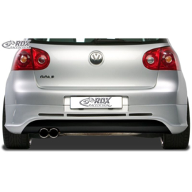 Achterskirt passend voor Volkswagen Golf V GTI/R Hatchback 3/5-deurs 2003-2008 (uitlaat links/rechts) excl. Variant/Plus (ABS)