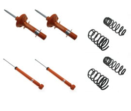 KONI STR.T Kit passend voor Audi A3 (8L) (excl. Quattro/HD-onderstel) / Skoda Octavia I Sedan 1996-2004 - 35/35mm - VA-Last -910kg (1120-7671)