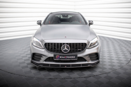 Maxton Design Frontsplitter V.2 Mercedes-AMG C43 Coupé / Sedan / Stationwagen C205 / W205 / S205 Facelift