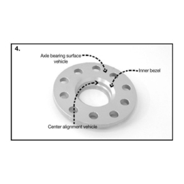 H&R DR-Systeem Spoorverbrederset 40mm per as - Steekmaat 5x98/108 - Naaf 58,0mm - Boutmaat M12x1,25