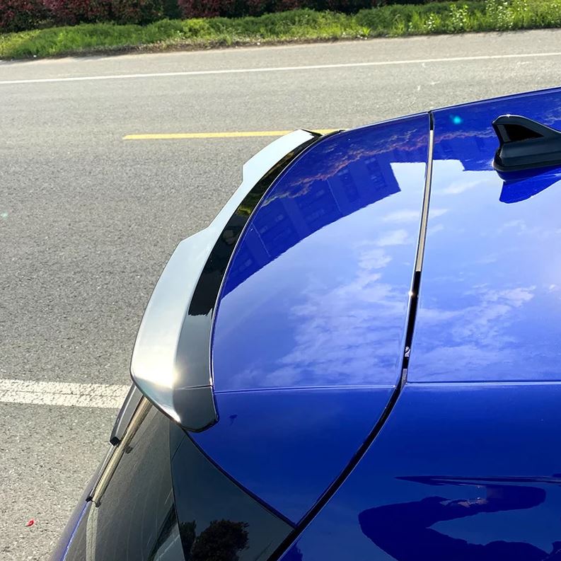 AutoStyle Dakspoiler (Spoiler Cap) passend voor Volkswagen Golf VIII HB 3/5-deurs 2020- excl. GTi/GTD/GTE/R/R-Line (ABS Glanzend zwart)