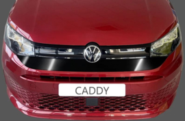RGM Voorbumper/Grill cover passend voor Volkswagen Caddy V 2020- Glanzend zwart