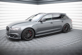 Maxton Design Zijskirts Diffusers Audi S6 / A6 S-Line C7 FL