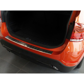 RVS Achterbumperprotector passend voor BMW X1/E84 2009-2012 'Ribs'
