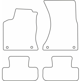 Automatten passend voor Audi Q5 2008-2016