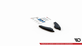 Maxton Design ACHTERZIJSPLITTERS V.2 AUDI S3 SPORTBACK 8Y Gloss Black