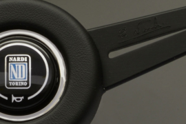 Nardi Stuur 365mm/0mm Leer Zwart