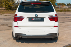 Maxton Design ACHTERZIJDE SPLITTERS voor BMW X3 F25 M-Pack Facelift