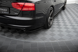 Maxton Design ACHTERZIJDE SPLITTERS Audi A8 D4