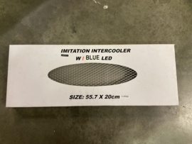 Imitatie Intercooler Blue Leds 55,7 x 20cm