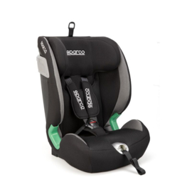 Sparco kinderstoel SK5000I (Isofix) Zwart/Grijs i-Size 76-150cm (ECE-R129/03)