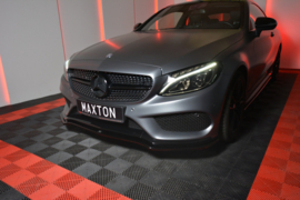 Maxton Design FRONTSPLITTER V.1 MERCEDES-BENZ C-KLASSE W205 COUPÉ AMG-LINE