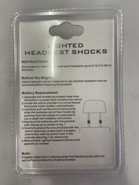 Lighted Headrest Shocks Groen