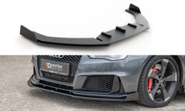 Maxton Design RACING DUURZAAMHEID VOORSPLITTER + KLEPPEN AUDI RS3 8V SPORTBACK
