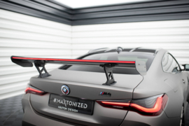 Maxton Design Carbon Spoiler Met Interne Beugels Staanders + LED BMW M4 G82 / M440i G22 / 4 M-Pack G22