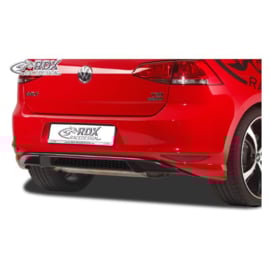 Achterskirt 'Diffusor' passend voor Volkswagen Golf VII HB 3/5-deurs 2012- 'GTI-Look' excl. GTi/GTD (PUR)