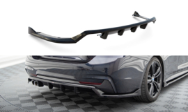 Maxton Design Achtersplitter (met verticale stangen) BMW 4 Coupé / Gran Coupé / Cabrio M-Pack F32 / F36 / F33