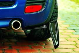 Maxton Design ACHTERZIJDE SPLITTERS V.1 MINI COOPER R56 JCW