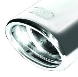 Sportuitlaat passend voor Fiat Grande Punto + Evo 1.2i 48kW/1.4i 57kW/1.4i 16V 70kW 2005- 95x65mm