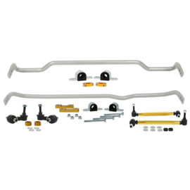 Whiteline Stabilisatorstang Kit voor en achter passend voor Audi A3/TT / Seat Leon / Skoda Octavia III / Volkswagen Golf Sportsvan/Golf VII 2012- Exclusief 4x4