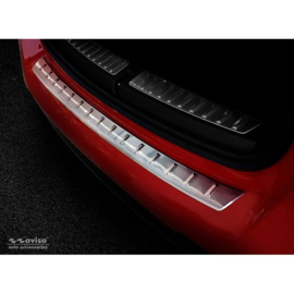 RVS Achterbumperprotector passend voor BMW 1-Serie F40 2019- met M-Pakket 'Ribs'