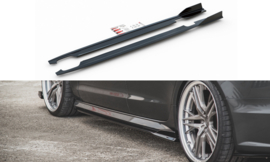 Maxton Design Zijskirts Diffusers Audi S6 / A6 S-Line / A6 C7 FL