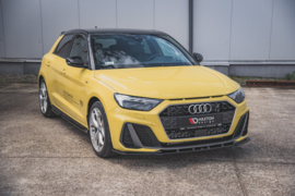 Maxton Design VOORSPLITTER V.1 AUDI A1 S-LINE NL Gloss Black