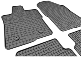 Rubber matten passend voor Volkswagen Amarok 2022- & Ford Ranger II 2022- (4-delig + montagesysteem)