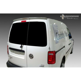 Dakspoiler passend voor Volkswagen Caddy 2015- (met 2 achterdeuren) (PU)