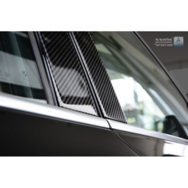 B-Stijl lijsten passend voor BMW X1 F48 2015- Zwart Carbon