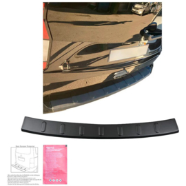 Oneway Achterbumper beschermlijst passend voor Volkswagen Caddy MK5 2020- – Matzwart