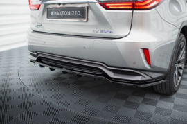 Maxton Design Achtersplitter Lexus RX Mk4 H (met verticale spijlen)