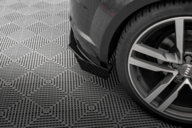 Maxton Design Street Pro Achterzijde Splitters + Flaps Audi TT S-Line 8S