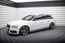 Maxton Design SIDESKIRTS DIFFUSERS V.3 AUDI A4 / A4 S-LINE / S4 B8 Gloss Black