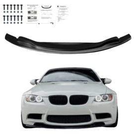 Oneway Voorspoilerlip passend voor BMW M3 E92 Coupe/E93 Cabrio 2007-2013 - Glanzend zwart