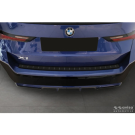 Avisa RVS Achterbumperprotector passend voor BMW X1 (U11) M-Sport & iX1 (U11) M-Sport 2022- - Matzwart
