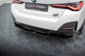 Maxton Design Achtersplitter (met verticale stangen) V.2 BMW i4 M-Pack G26