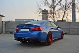 Maxton Design ACHTERDIFFUSER & ACHTERZIJDE SPLITTERS voor BMW 4 Coupé / Gran Coupé / Cabrio M-Pack F32 / F36 / F33