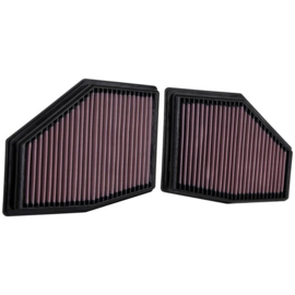 K&N vervangingsfilter passend voor BMW 750i xDrive 4.4 & M550i xDrive 4.4 2020- (set van 2 stuks) (33-3155)