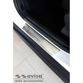 RVS Instaplijsten passend voor Citroën C3 Aircross II 2017- 'Lines' - 4-delig