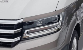 Koplampspoilers passend voor Volkswagen Crafter & MAN TGE 2017- (ABS)